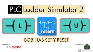 BOBINAS SET(L) Y RESET(U) |PLC SIMULAITOR 2