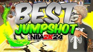 THE BEST JUMPSHOT IN NBA 2K24 (SEASON 2) NEVER MISS AGAIN WITH THIS JUMPER EQUIPPED!