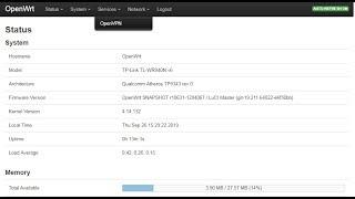 Configure OpenVPN in OpenWrt Firmware with OpenVPN Services