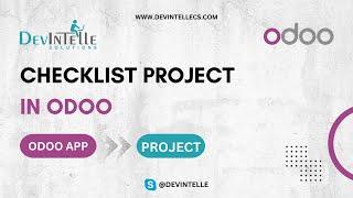 Odoo Checklist Project | Project Management #Odoo #Odootutorials