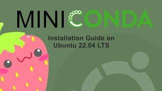Miniconda installation guide (Ubuntu 22.04 LTS)