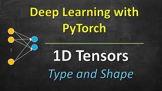 1D Tensors | Creation, Size, Reshape, View | Deep Learning with PyTorch