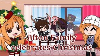 Afton Family celebrates Christmas || Gacha Club || Christmas Special ||