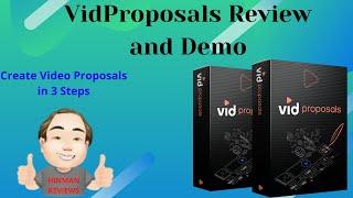 VidProposals Review and Demo - Create Video Proposals in 3 Steps