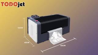 TODOjet A3 DTF Printer with two XP600 printhead--direct to film printer suitable for any fabric