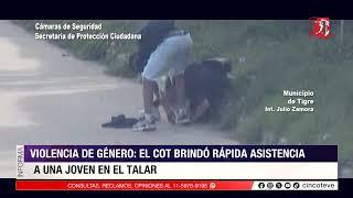 CINCO TV - #ViolenciaDeGénero: el #COT brindó rápida #asistencia a una #joven en #ElTalar