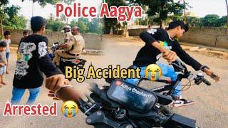 Big Accident Police Aagya Arrested  (Moto Vlogs )