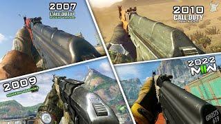Evolution of the AK-47 in Call of Duty