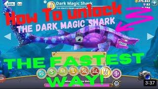How to unlock the dark magic shark really fast (no hacks)