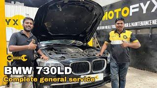 BMW 730LD Complete General Service | BMW 7 Series Maintenance | Expert Technicians | MotoFyx Mumbai