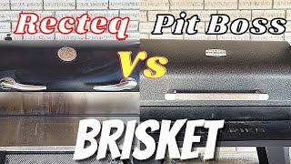 RecTeq 1250 vs Pit Boss 1600 -  Brisket