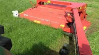 Fent 515 mowing with kuhn FC 302