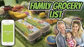 Simplify Your Diet: Grocery Haul For Busy Parents (HEALTHY GROCERY LIST) | LiveLeanTV