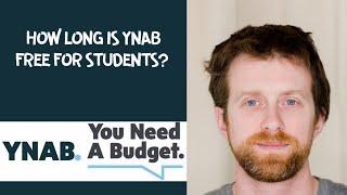 How long is YNAB free for students?