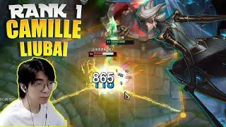  LiuBai Camille vs Fiora - Rank 1 Camille LiuBai Stream