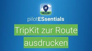 TripKit zu einer Route exportieren in pilotESsentials