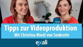 Videoproduktion fürs Business: Interview Christina Miedl von Seokratie