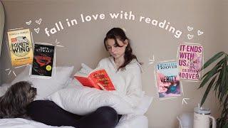 How to fall in love with reading (und wie du die Zeit zum Lesen findest)