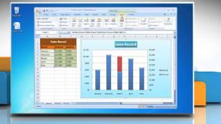 How to show and hide Secondary Axes in Column (Vertical Bar) Graphs in Excel 2007