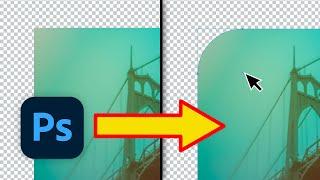 Create ROUNDED Corners in Photoshop (2023 version)