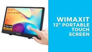 Wimaxit 12" Portable Touchscreen - Unboxing and First Look