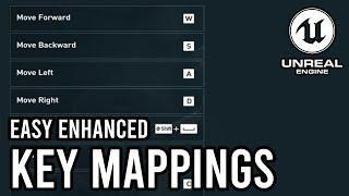 Key Mappings in Unreal Engine 5.3 Enhanced Input System