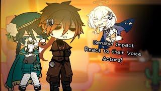 Mymymymuey Merry Christmas!! Genshin Impact React to their Voice Actorsehiwjw