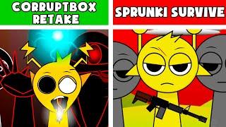 Incredibox Sprunki Corruptbox Retake VS Survive | New Mod