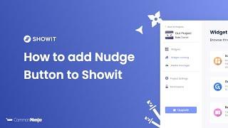 How to add a Nudge Button to Showit