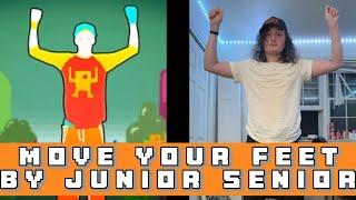 Just Dance 2: Move Your Feet by Junior Senior (Full Gameplay)