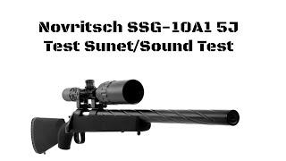 Novritsch SSG 10 A1 5J Test Sunet / Sound Test