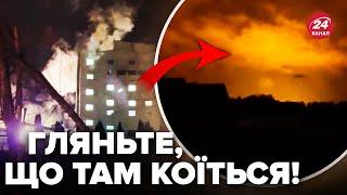 У ДВОХ містах Росії ЖЕСТЬ. ЗНИЩЕНО арсенал боєприпасів. Палає НАФТОБАЗА. Путін оголосив ЕВАКУАЦІЮ