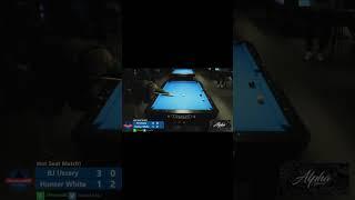 Great Bank By The Great White #thepoolseries #9ball #billiards #pool #tournament #bankshot