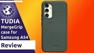 TUDIA MergeGrip Case for Samsung A54 - Unboxing and Review (Pine Green)