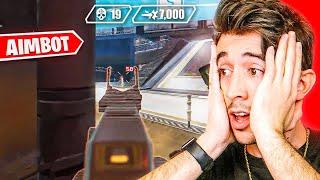Apex NOOBS react to SELLY!! (HUMAN AIMBOT!!)