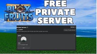 Free Blox Fruit Private Server (Working)