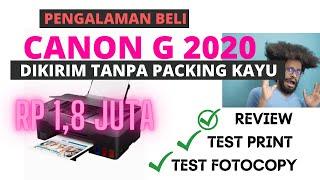 Unboxing dan Review Printer Canon G2020 Untuk Bisnis Cetak Foto dan Print Warna