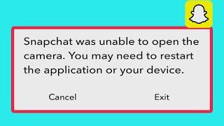 How To Fix Snapchat Was Unable To Open The Camera Problem In Android Phone