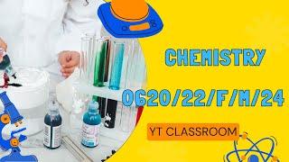 0620/22/F/M/24 | IGCSE CHEMISTRY PAPER 2 FEB MARCH 2024 | #igcse | #YTClassroom