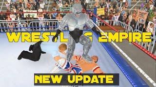 wrestling Empire New update - New moves - RoboCop