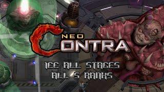 Neo Contra - 1CC (All S Ranks + True Final Boss) Bill Rizer