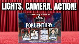 THE HOBBY GOES HOLLYWOOD!  | 2024 Leaf Metal Pop Century Review (w/ @leaftradingcards)