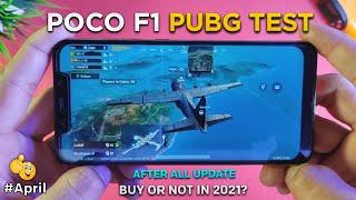 Poco f1 Pubg Test High Graphics Settings After All Update 2021 full Review | poco f1 pubg test