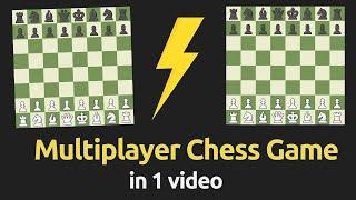 Create Chess with HTML,CSS,JS, SOCKET in one video Javascript Project Tutorial in hindi #javascript