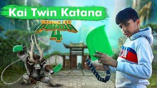 DIY Kai's Weapon (Twin Katanas) | Kung Fu Panda 4 | Easy Katana