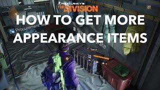 The Division - How To Get More Appearance Items