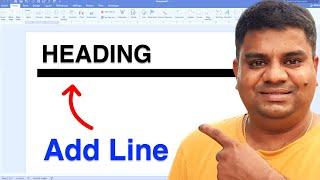 How To Underline Headings In Word