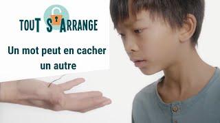 TouT S'Arrange : "UN MOT PEUT EN CACHER UN AUTRE" Autisme Web série qui donne des outils aux enfants