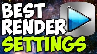 Sony Vegas Pro 10/11/12/13/14 Render Settings Guide (Best Render Settings for 1080p/720p 60fps 2017)