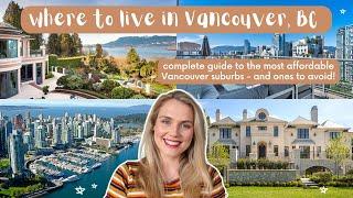 List of MOST affordable, and LEAST affordable places in Vancouver, BC | Moving to Canada 2022